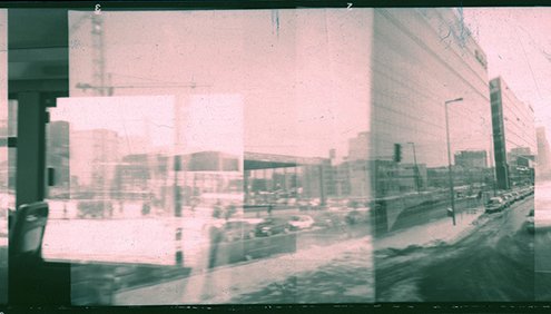 Cyanotype landscape by Katja Liebmann